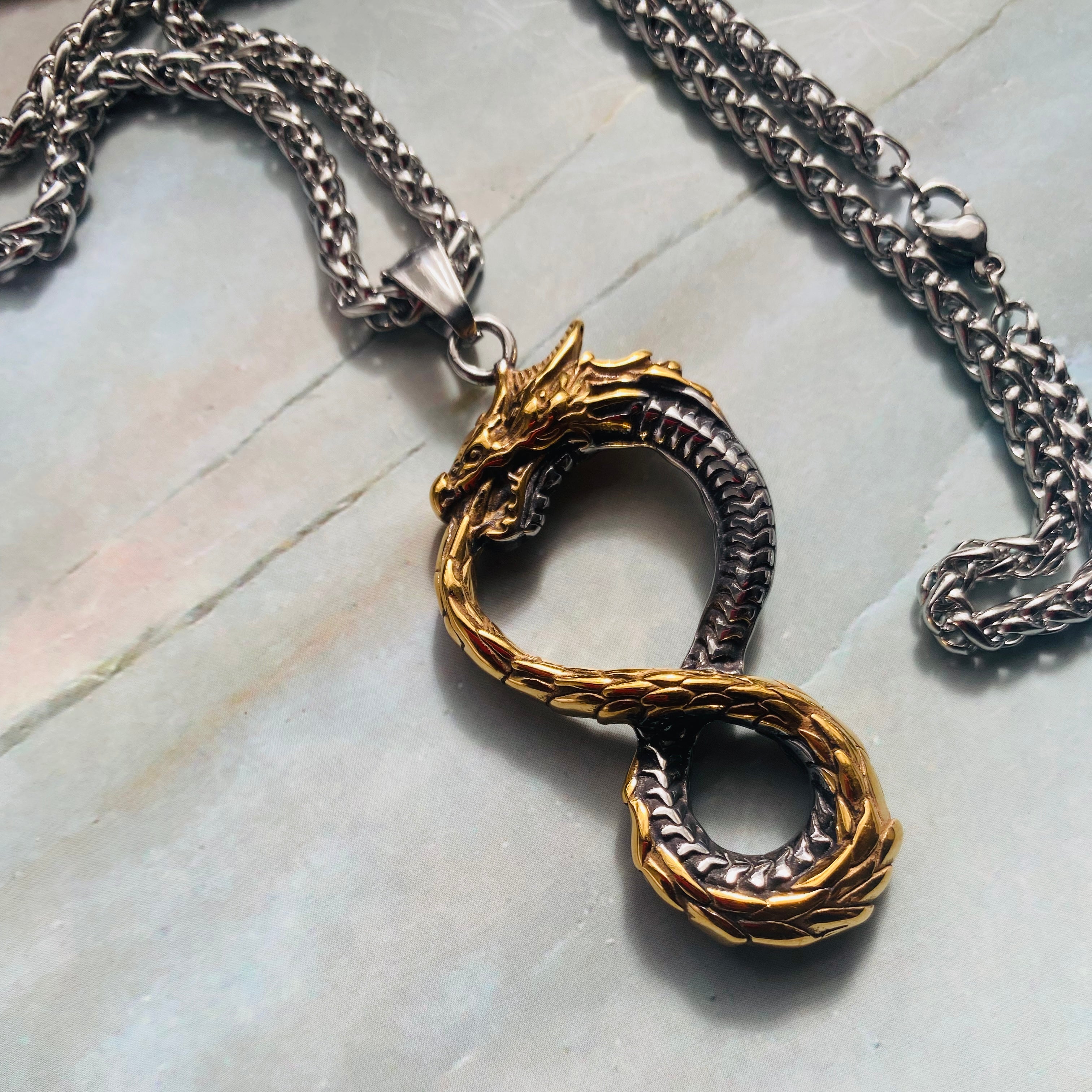 Infinite Dragon Necklace